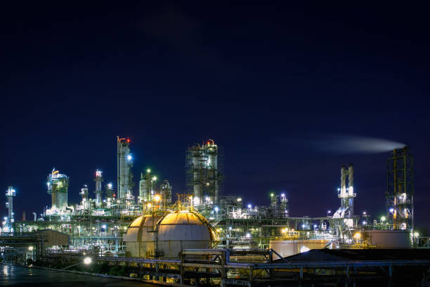 istock Petrochemical plant 1148011902