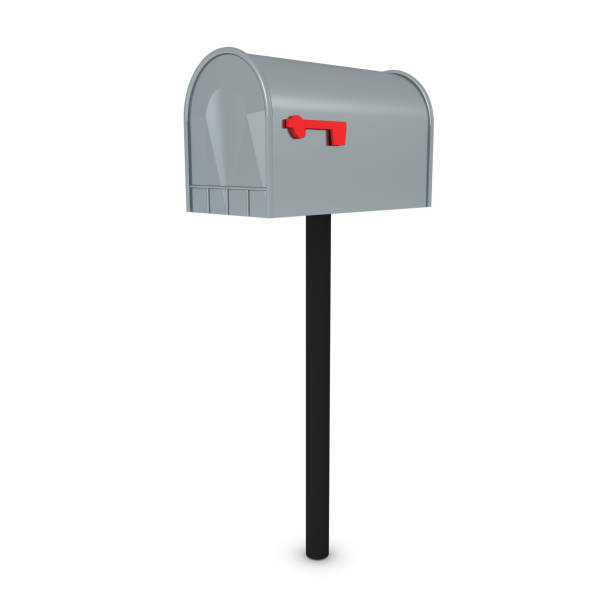 istock 3D Rendering of an outdoor retro mailbox 1148011967