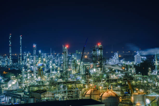 istock Petrochemical plant 1148012256