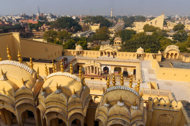 istock View from Hawa Mahal  of Winds in Jaipur. India 1148018254
