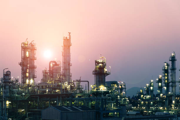 istock Petrochemical plant 1148022239