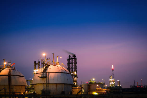 Oil and gas refinery