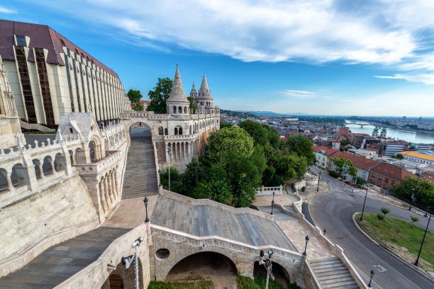 istock Fishermans Bastion and Budapest View 1148022793