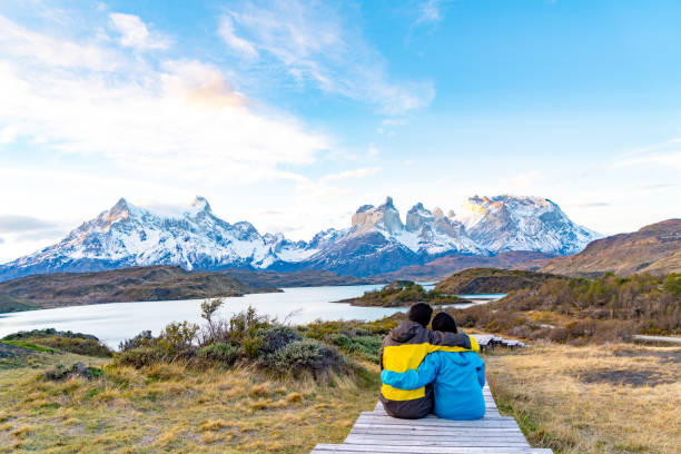istock Torres del Paine National Park, Chile. (Torres del Paine National Park) 1148023132