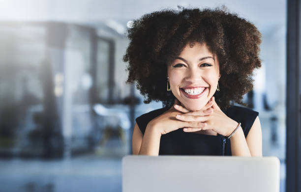 istock Smiling her way to the top 1148023154