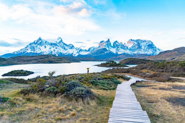 istock Torres del Paine National Park, Chile. (Torres del Paine National Park) 1148023354