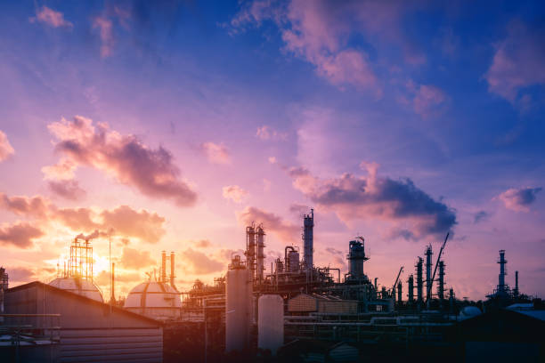 istock Petrochemical plant 1148023538