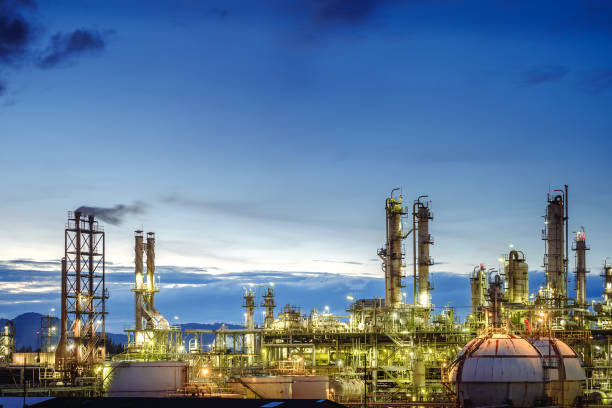istock Petrochemical business background 1148024249
