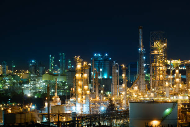 istock Petrochemical plant 1148024432