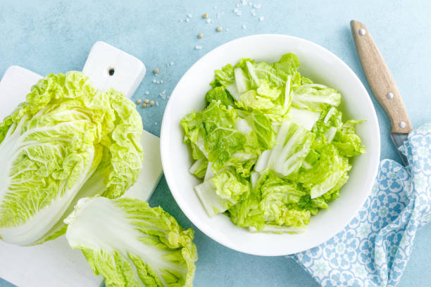 istock Fresh chinese napa cabbage salad 1148035373
