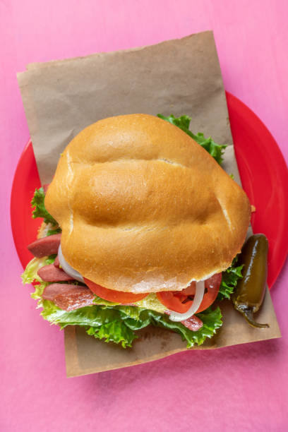 istock Mexican sausage sandwich 