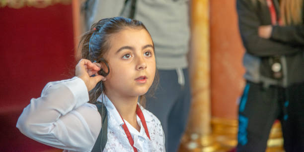 Portrait of a young girl during day