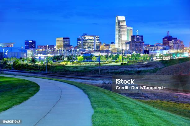 Omaha Nebraska Stock Photo - Download Image Now - Omaha - Nebraska, Nebraska, Urban Skyline