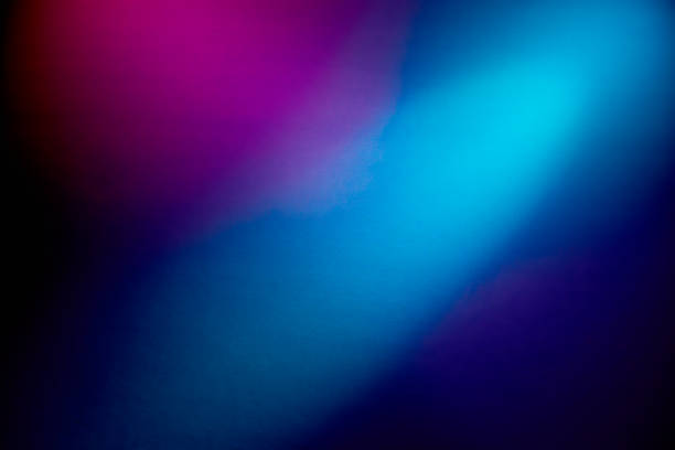 istock Blue ray of light and blurred pink spot 1148057110