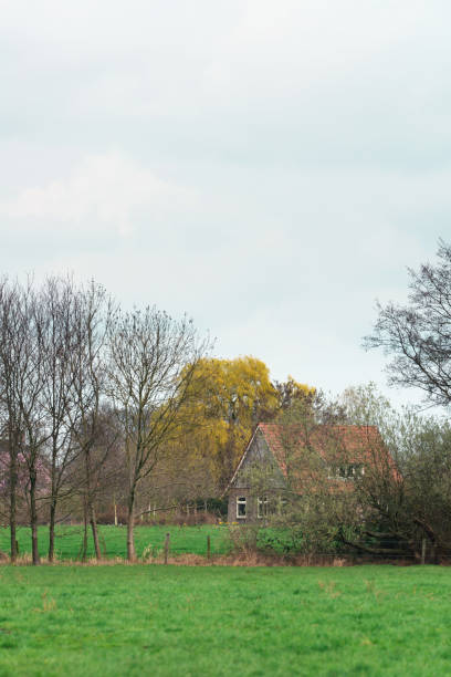 istock House in countryside in early spring. 1148057296