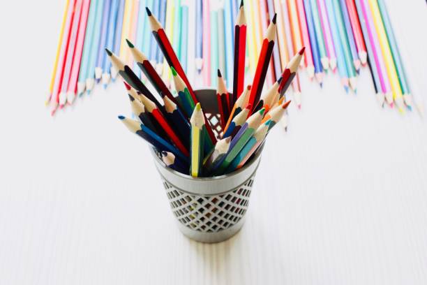 istock Bright and colorful pencils 1148061523