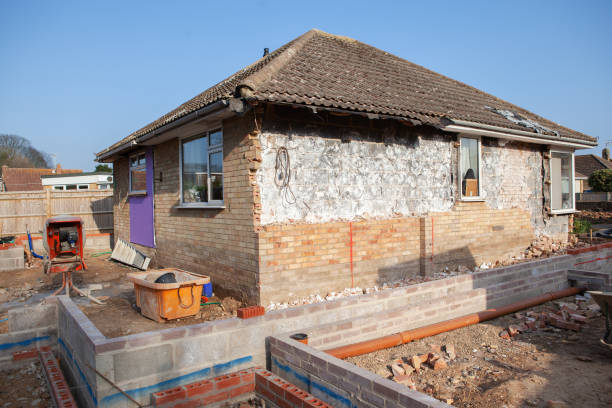 istock Foundation work of the house 1148078671