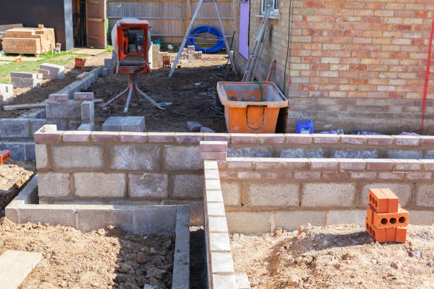istock Foundation work of the house 1148078693