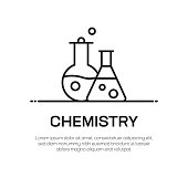 istock Chemistry Vector Line Icon - Simple Thin Line Icon, Premium Quality Design Element 1148081009