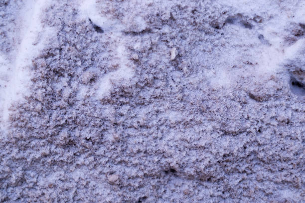 istock polluted snow texture. urban, background. 1148085770