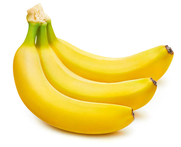 istock Bunch of bananas isolated 1148086550