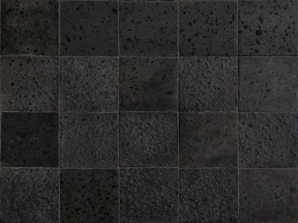 Gray andesit stone flooring tile seamless texture