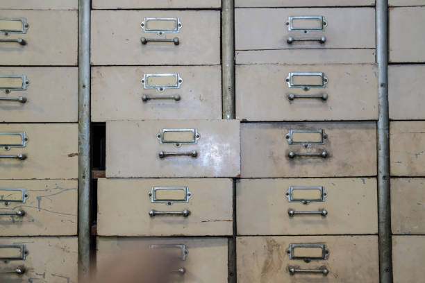 istock old vintage metal drawer. filing cabinet 1148093113