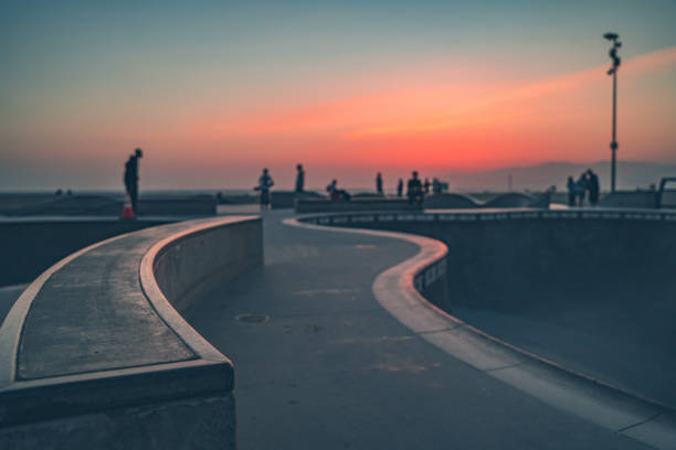 istock Venice Skate Park at Sunset 1148094715