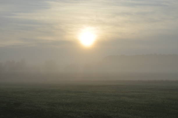 istock Sky. Dawn, sunrise. Clouds over the meadow. 1148119031