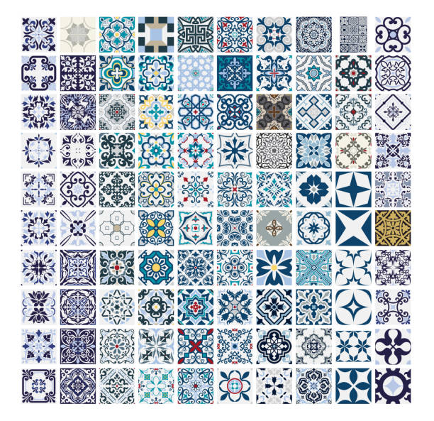 istock tiles Portuguese patterns antique seamless design in Vector illustration 1148119213