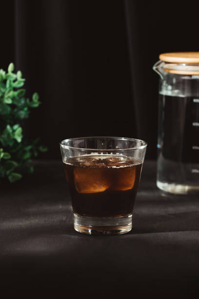 istock Iced coffee or cold brew coffee in a glass 1148121870