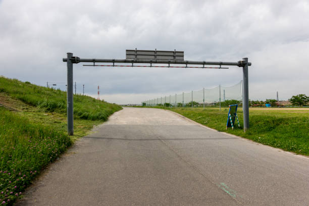 istock Arakawa Cycling Road, Japan Tokyo 1148124006