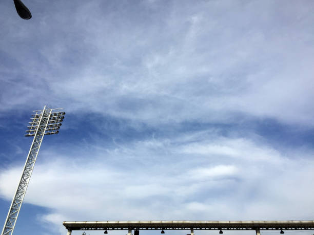 istock cloud and sky background at sport stadium 1148126137