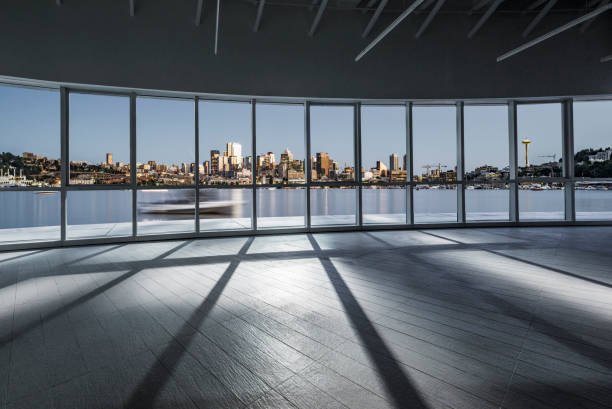 istock window view of Seattle cityscape 1148129357