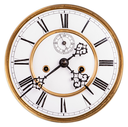 Old stopwatch Mechanism Clockwork