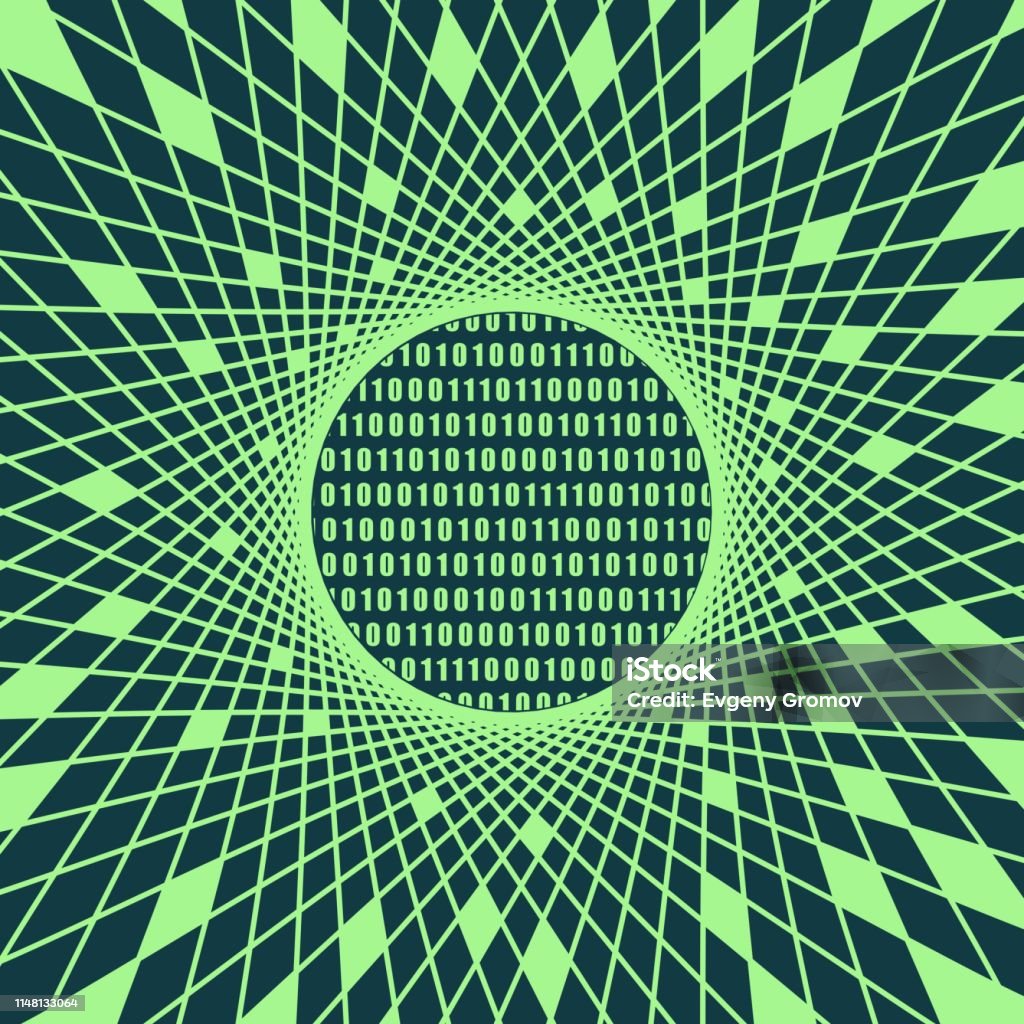 Binary Code Backdrop Stock Illustration - Download Image Now - Binary ...