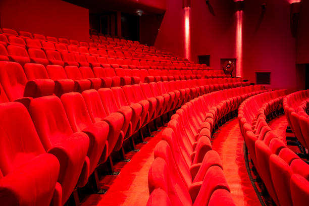 istock Red seats in theather 1148136762