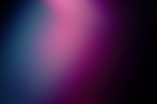 Abstract dark pink purple blue blurred background, smooth gradient texture color, shiny bright website pattern, banner header or sidebar graphic art image.
