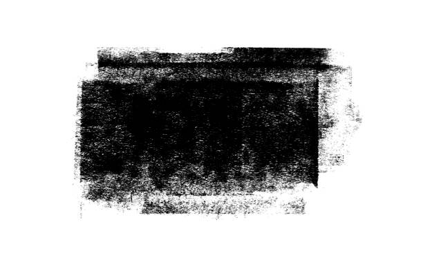 istock Black color graphic patches graphic brush strokes design effect element for background 1148138047