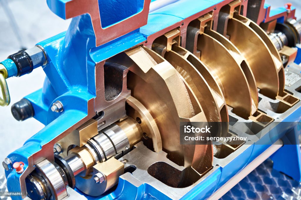 Centrifugal Pump In Cross Section Stock Photo - Download Image Now - Centrifuge, Oil Pump, Water Pump - iStock Centrifugal Pump In Cross Section Stock Photo - Download Image Now - Centrifuge, Oil Pump, Water Pump - iStock