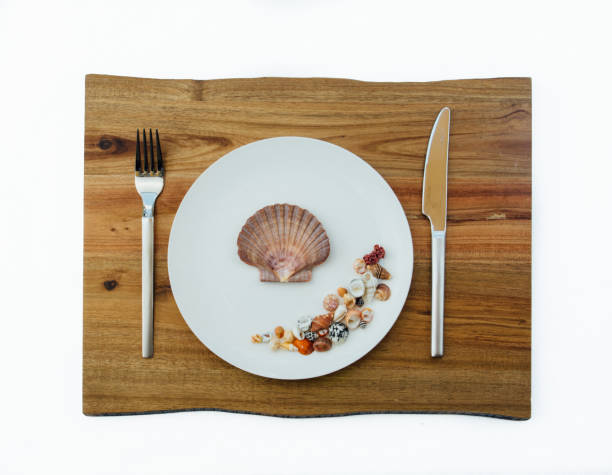 istock top or flat lay view of white set of dish for dinner 1148151762