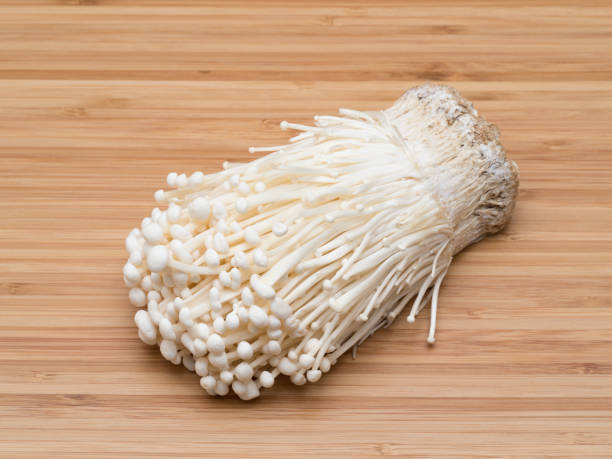 istock Japanese edible mushroom called 