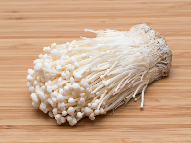 istock Japanese edible mushroom called 