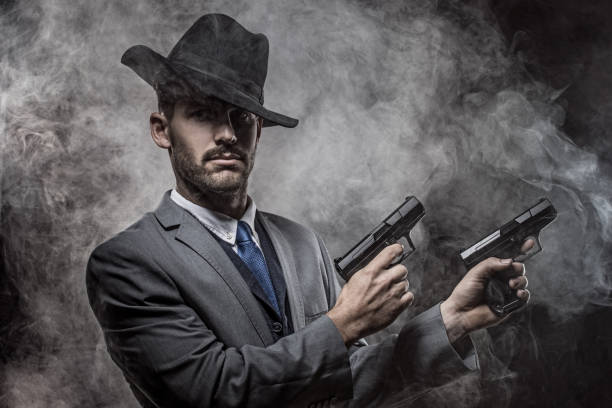 istock Italian Gangster Man 1148169053
