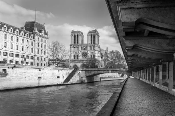 istock Notre Dame de Paris Cathedral from the Seine before the fire in 2019 1148170399