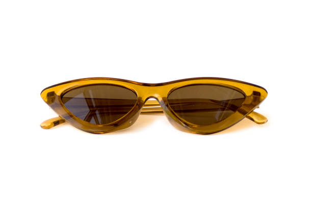 istock Yellow cat eye sunglasses 1148174143