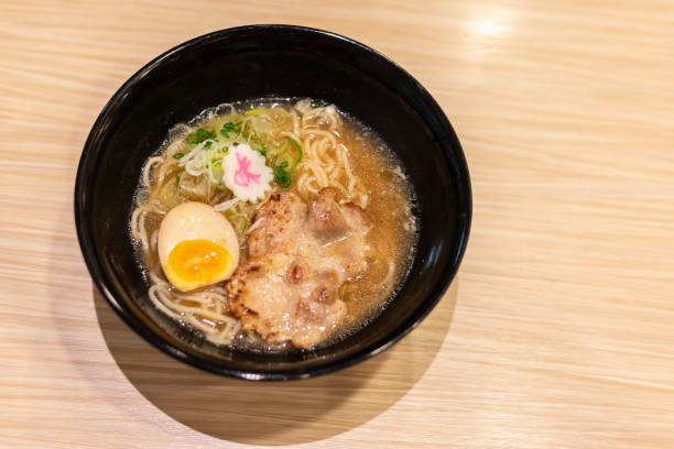 istock Japanese ramen noodle soup. 1148181091