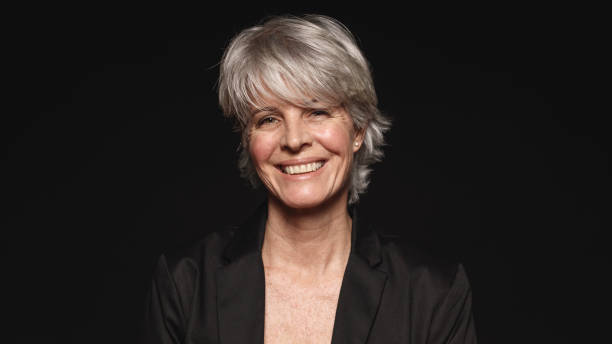 istock Smiling business woman 1148181243