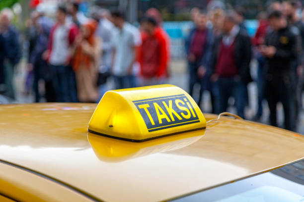 istock Turkish taxi sign 1148187299