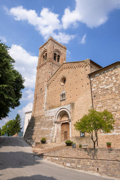 istock old church in Marche Italy 1148187542